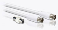 Philips SWV2519W 2m Conectores PAL Cable coaxial (SWV2519W/10)